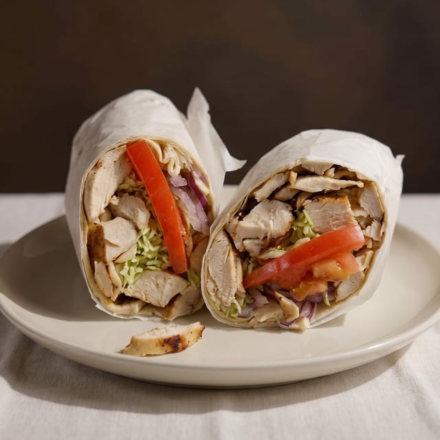 Grilled Chicken Wrap.