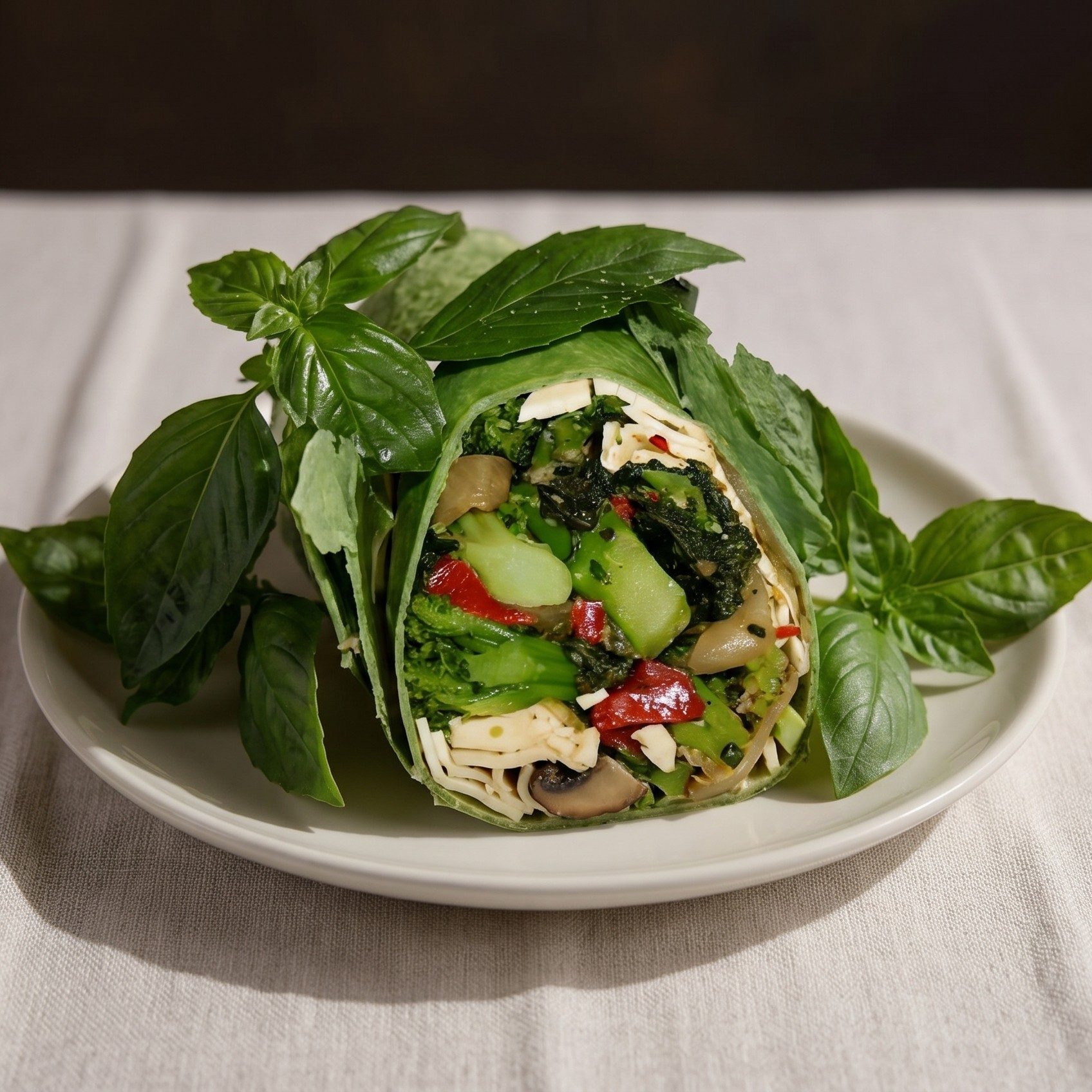 Grilled Veggie Wrap.