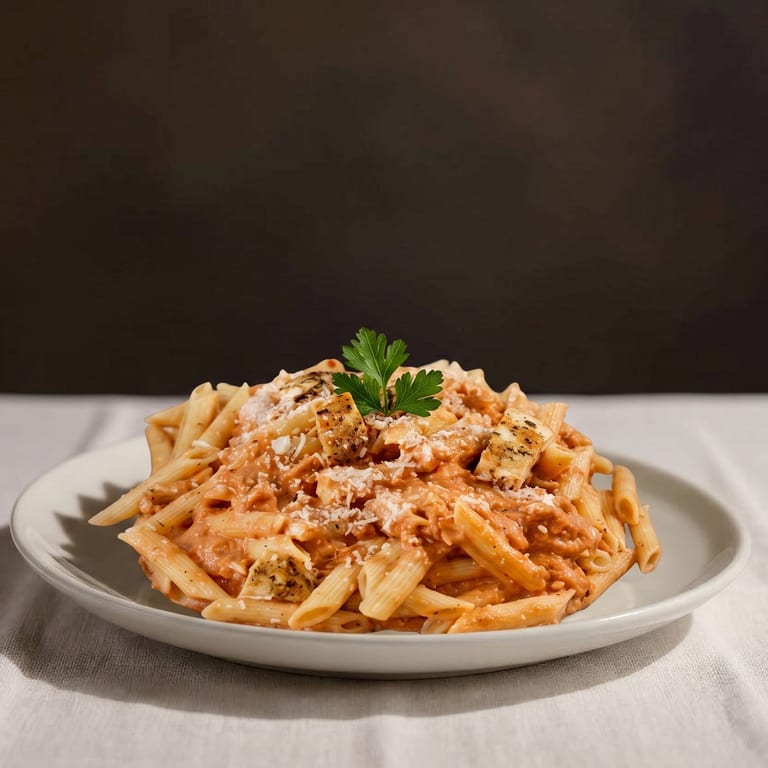 Delicious Penne Vodka Awaits