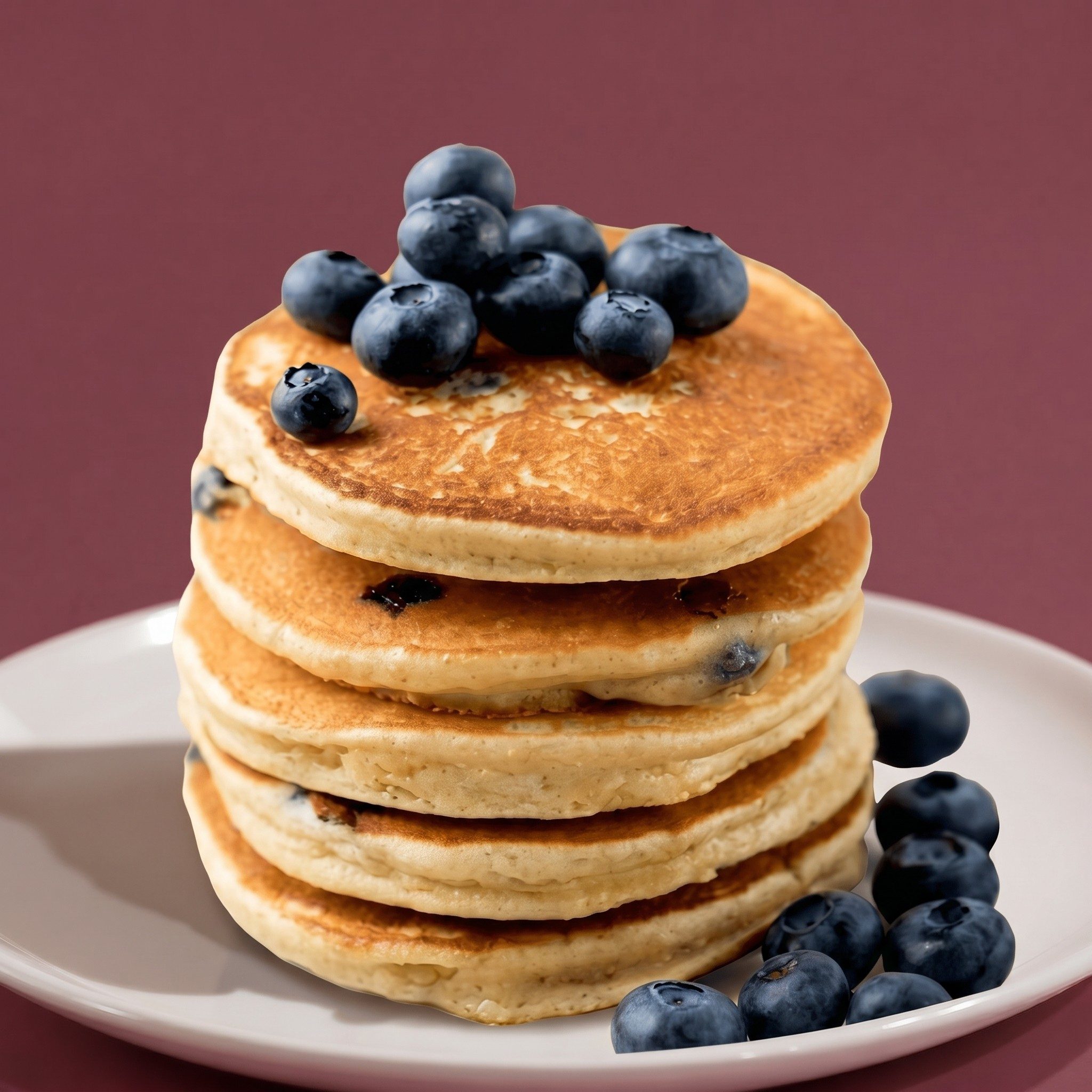 Blueberry Pancakes.