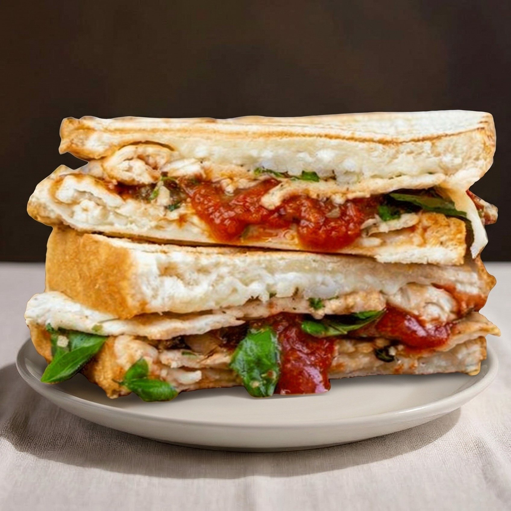Chicken Parmigiana Panini.